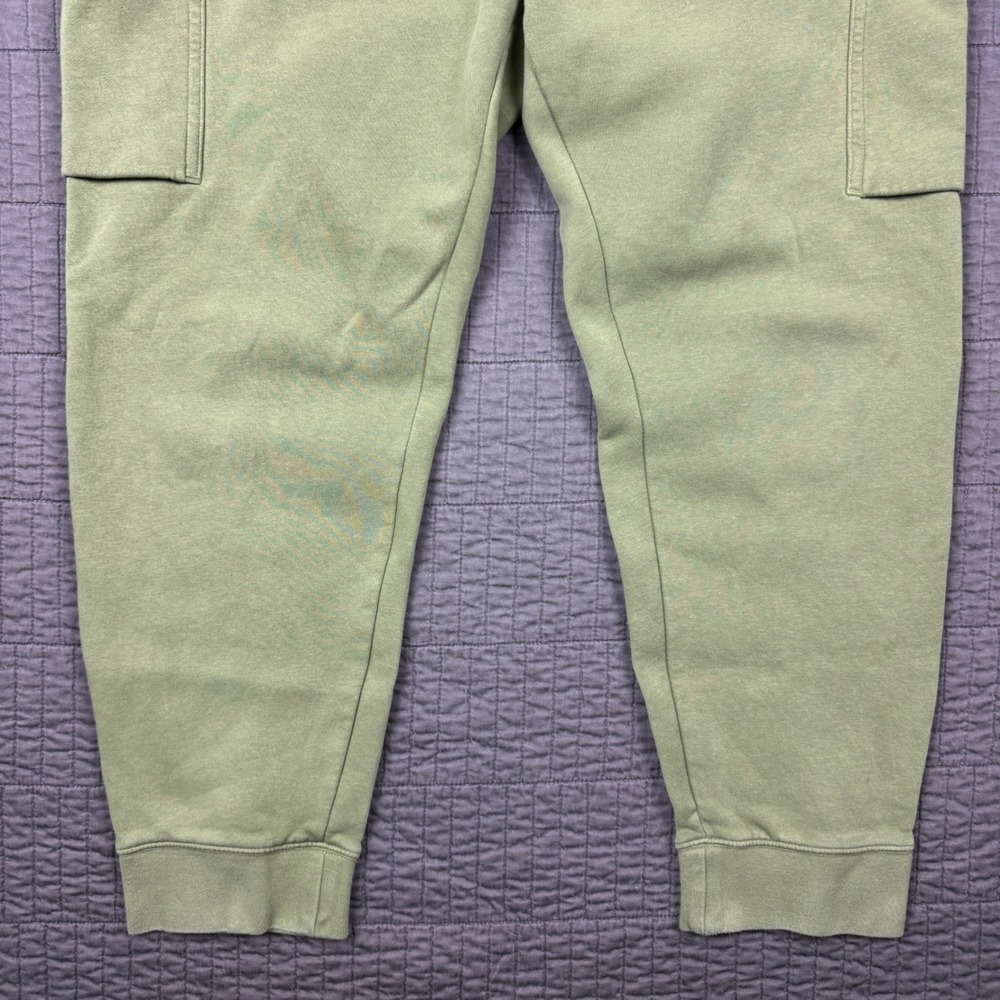 Nike Sportswear Club Fleece Cargo Sweatpants Mens Large Green Joggers Athletic - Picture 5 of 15